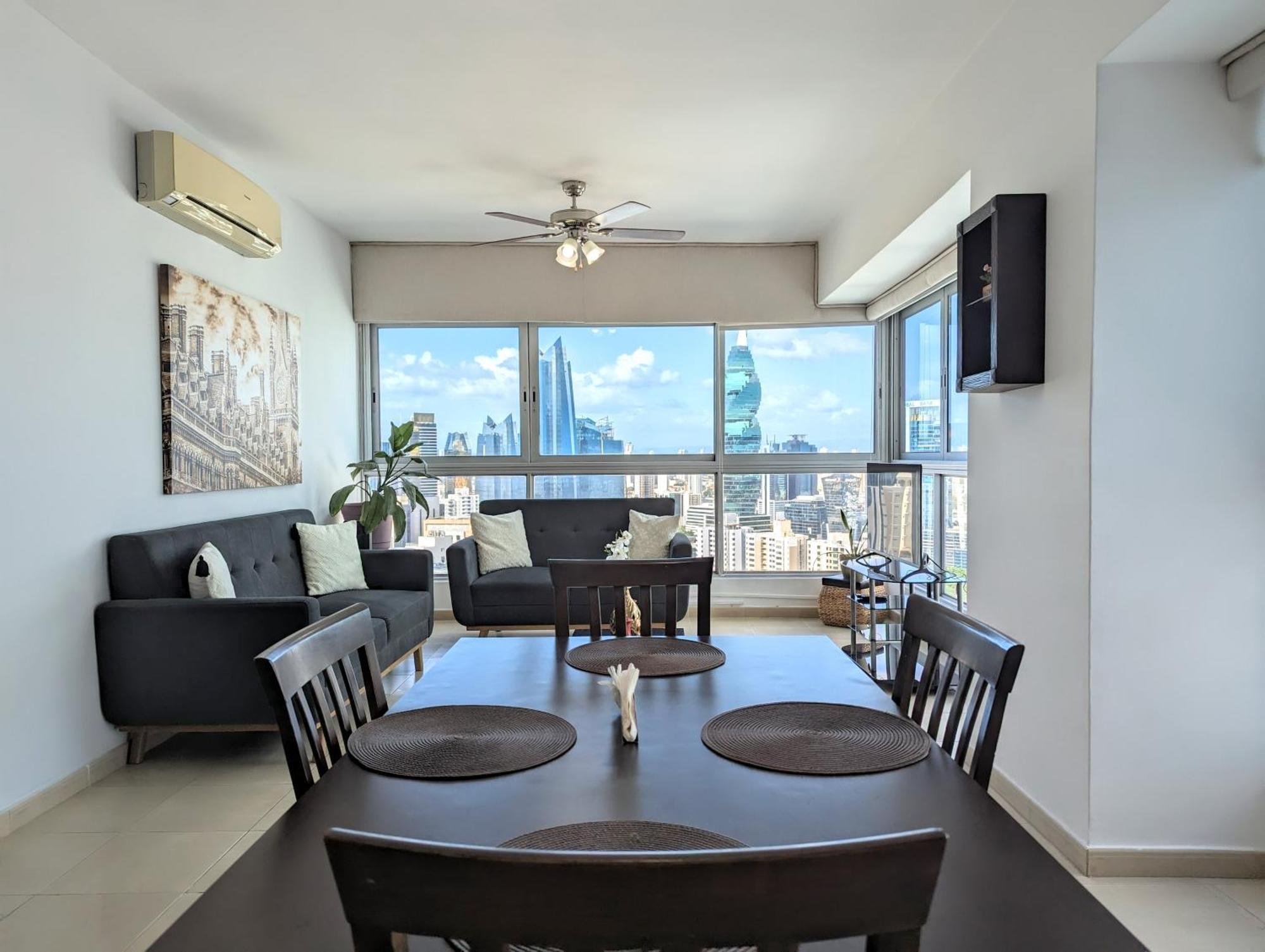 Yc 3602 L Apartamento 2Br En Av Balboa Panama City Exterior photo